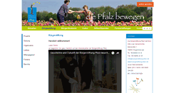 Desktop Screenshot of buergerstiftung-pfalz.de